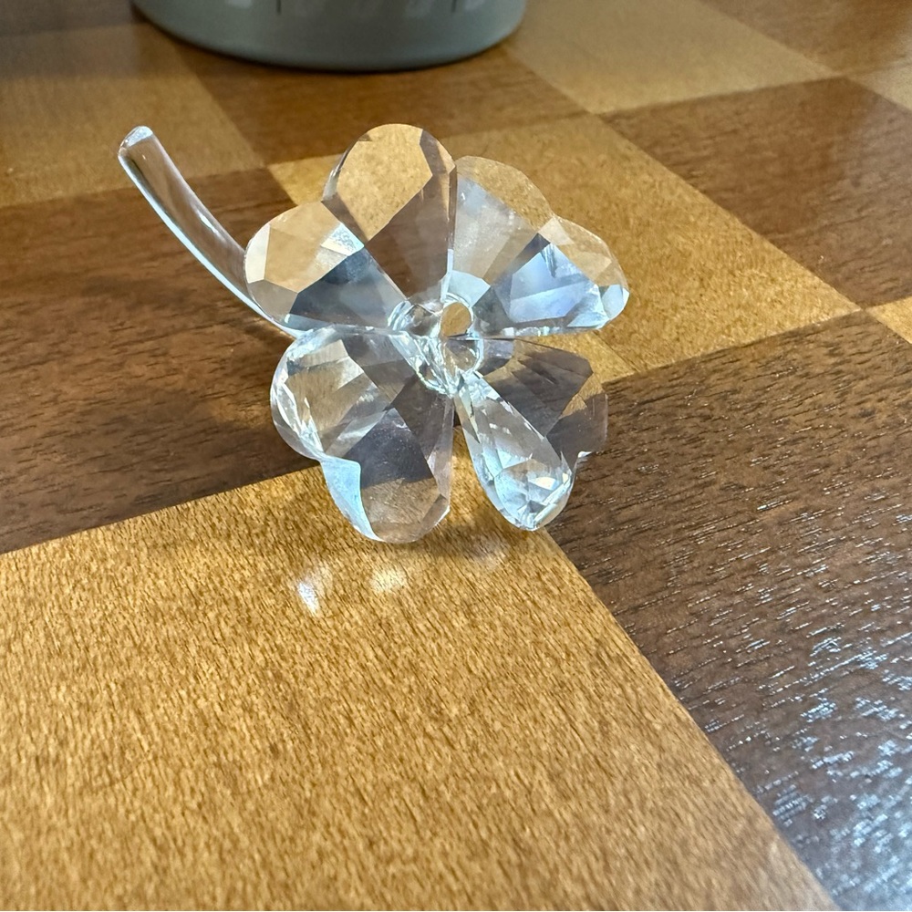 Swarovski Chrystal 4 leave clover Ornament
